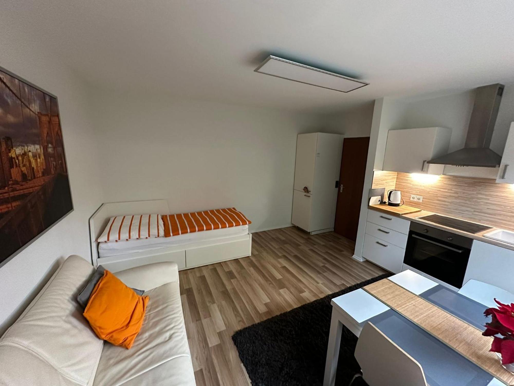 Ferienwohnung Am Waldrand Obernhain Esterno foto